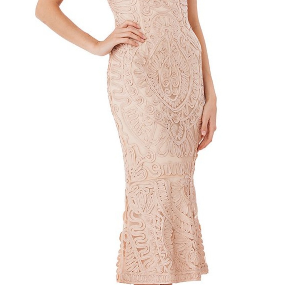 Js collection soutache midi (champagne)